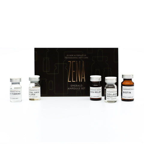 Emerald Ampoule Set: The All-in-One Professional Set for Acne, Aging, Eyes & More